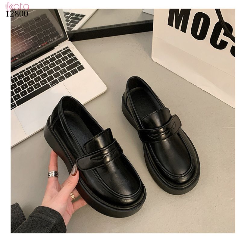 Giày lười tăng chiều cao, phong cách vintage,kiểu dáng thường ngày dễ phối đồ 12800