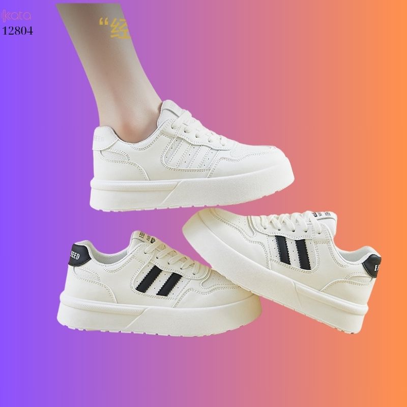 Giày thể thao nữ, giày dạo phố sinh viên phong cách Hàn Quốc 12804