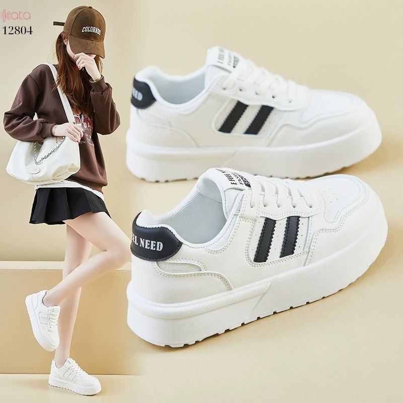 Giày thể thao nữ, giày dạo phố sinh viên phong cách Hàn Quốc 12804