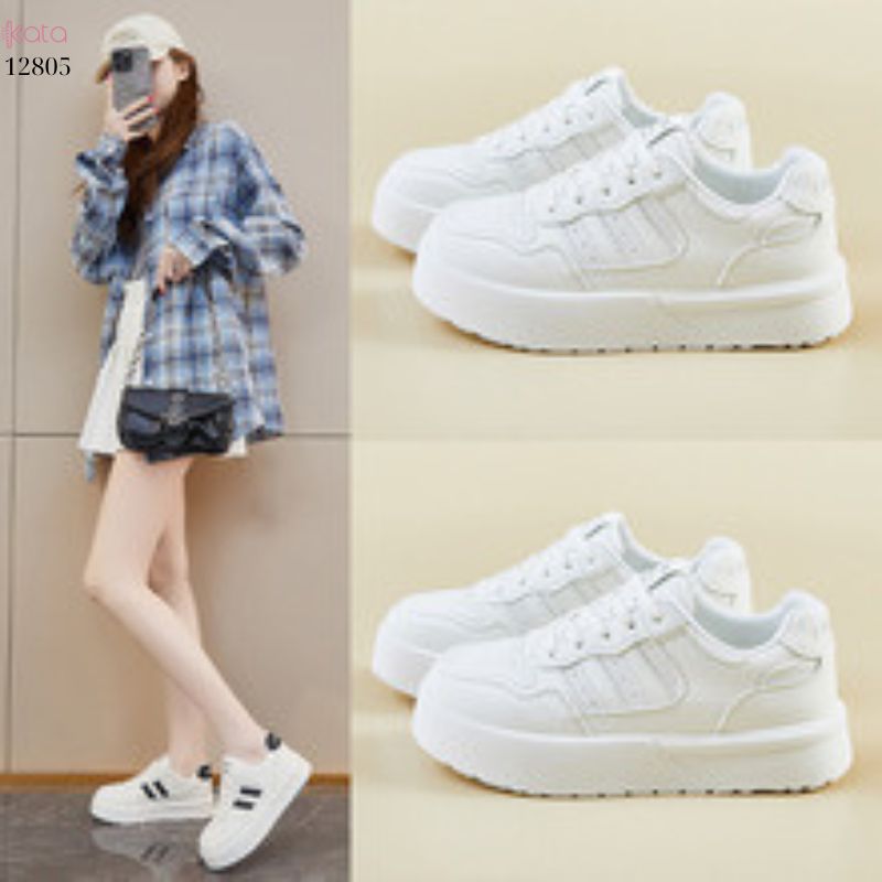 Giày thể thao nữ, giày dạo phố sinh viên phong cách Hàn Quốc 12804