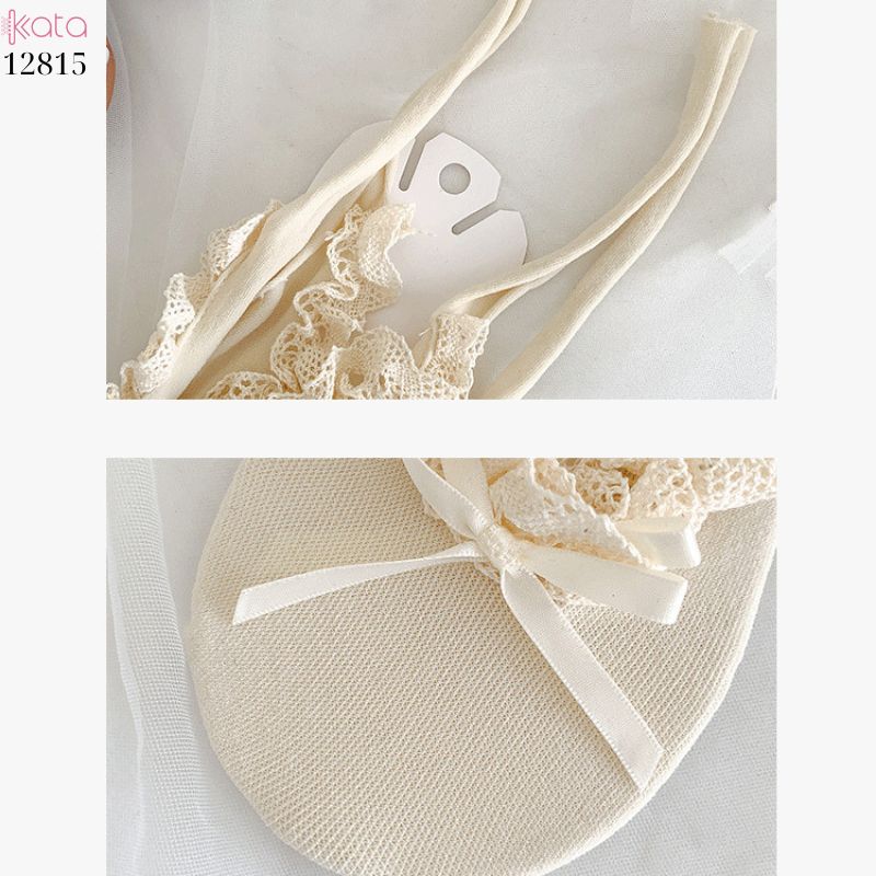Tất vớ thuyền ren nấm JK Lolita,không tuột gót nữ 12815