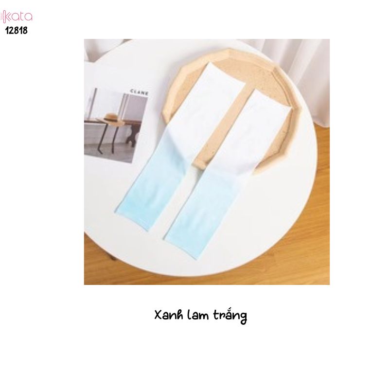 Tay áo chống nắng bảo vệ tia cực tím Nam Nữ ,vải lụa băng mềm mịn mát lạnh thoải mái 12818