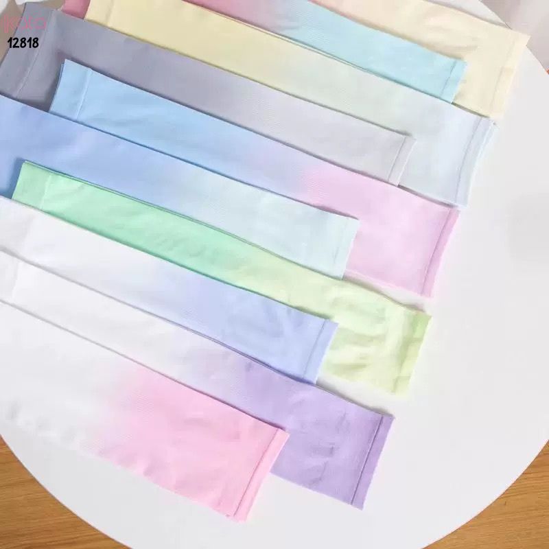 Tay áo chống nắng bảo vệ tia cực tím Nam Nữ ,vải lụa băng mềm mịn mát lạnh thoải mái 12818