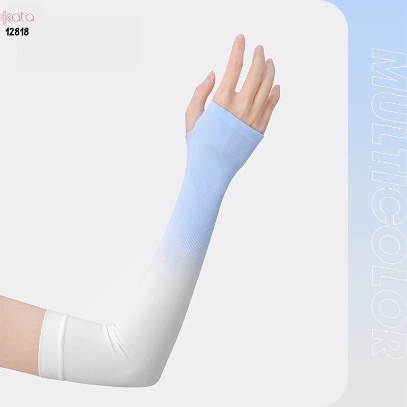 Tay áo chống nắng bảo vệ tia cực tím Nam Nữ ,vải lụa băng mềm mịn mát lạnh thoải mái 12818