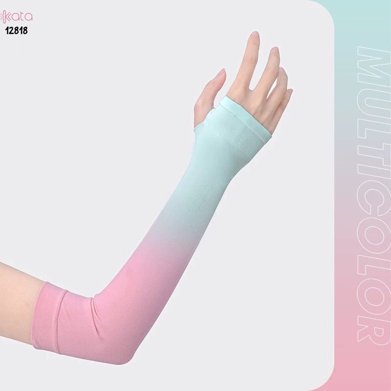 Tay áo chống nắng bảo vệ tia cực tím Nam Nữ ,vải lụa băng mềm mịn mát lạnh thoải mái 12818