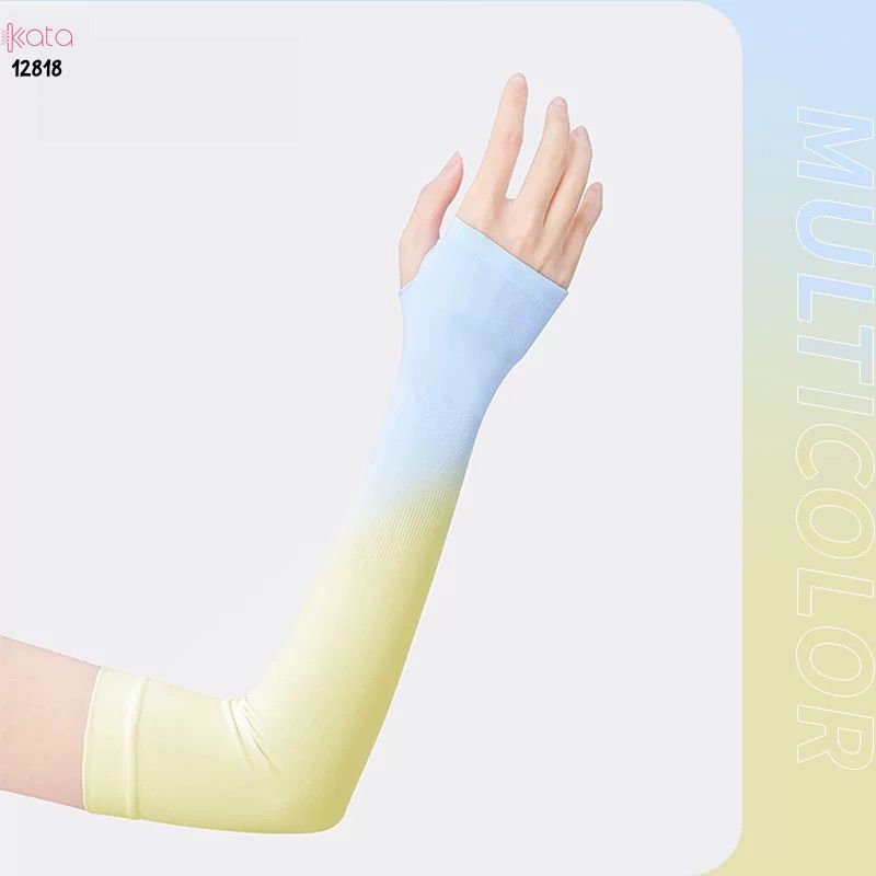 Tay áo chống nắng bảo vệ tia cực tím Nam Nữ ,vải lụa băng mềm mịn mát lạnh thoải mái 12818