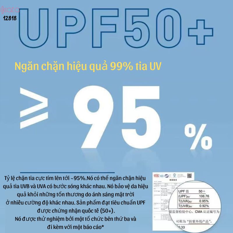 Tay áo chống nắng bảo vệ tia cực tím Nam Nữ ,vải lụa băng mềm mịn mát lạnh thoải mái 12818