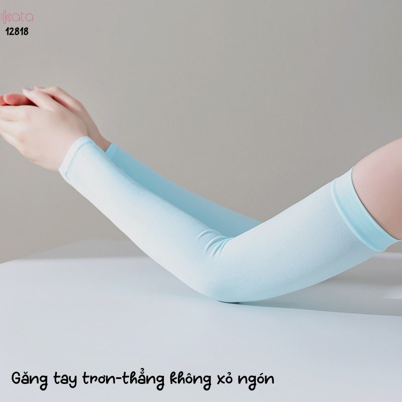 Tay áo chống nắng bảo vệ tia cực tím Nam Nữ ,vải lụa băng mềm mịn mát lạnh thoải mái 12818