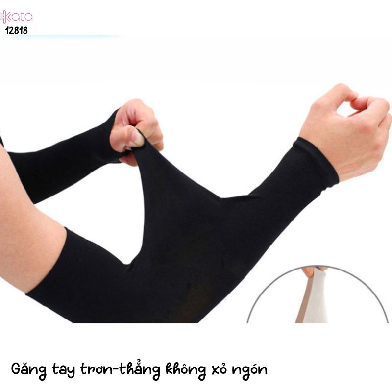 Tay áo chống nắng bảo vệ tia cực tím Nam Nữ ,vải lụa băng mềm mịn mát lạnh thoải mái 12818
