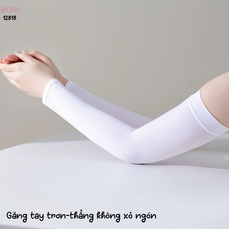 Tay áo chống nắng bảo vệ tia cực tím Nam Nữ ,vải lụa băng mềm mịn mát lạnh thoải mái 12818