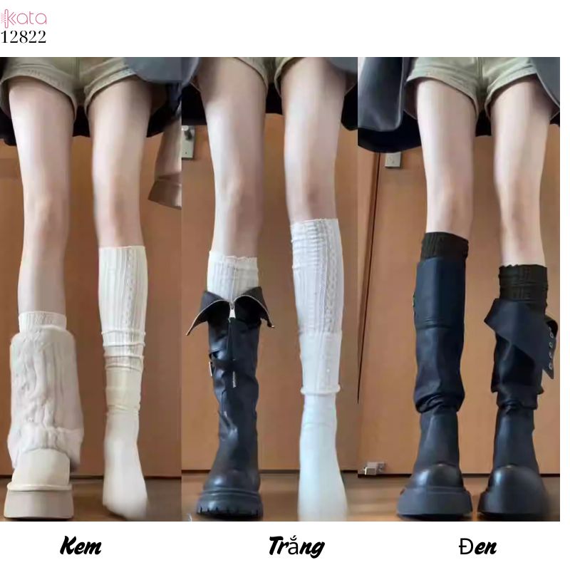 Ống tất đi bốt,tất ren mỏng bắp chân thoáng khí xuân hè 12822