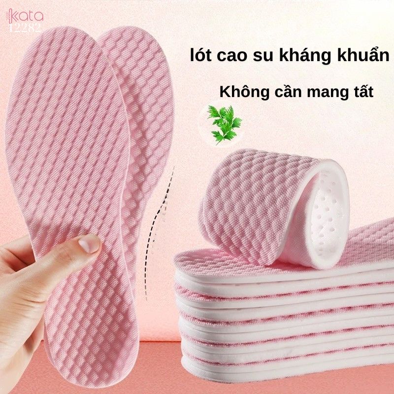 Lót giày thể thao kháng khuẩn,khử mùi,thấm hút mồ hôi,đế mềm giảm xóc Nam Nữ 12282