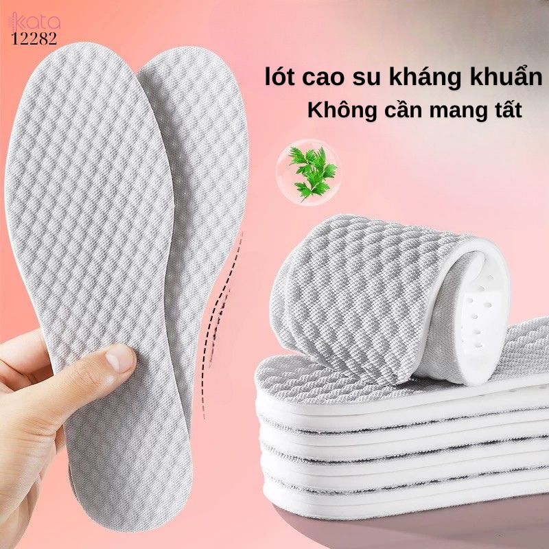 Lót giày thể thao kháng khuẩn,khử mùi,thấm hút mồ hôi,đế mềm giảm xóc Nam Nữ 12282