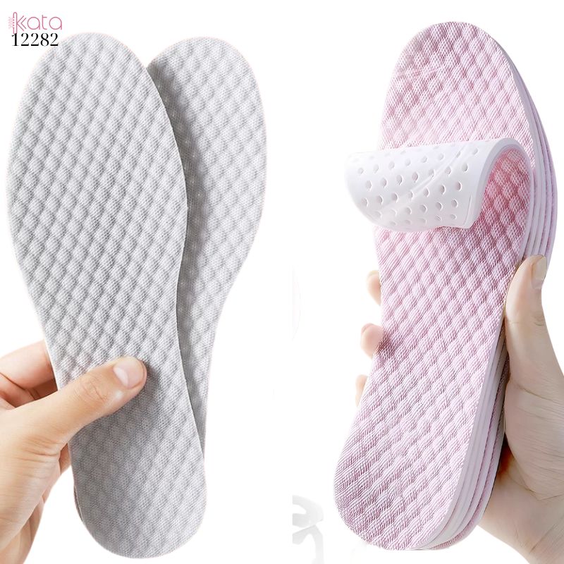 Lót giày thể thao kháng khuẩn,khử mùi,thấm hút mồ hôi,đế mềm giảm xóc Nam Nữ 12282