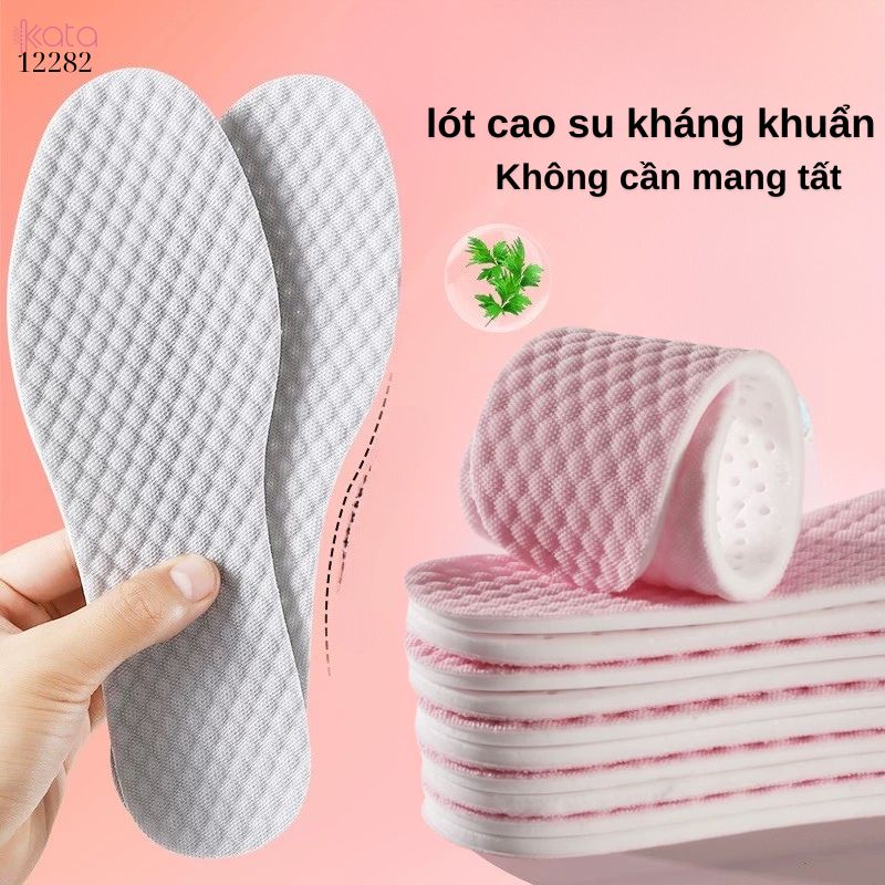 Lót giày thể thao kháng khuẩn,khử mùi,thấm hút mồ hôi,đế mềm giảm xóc Nam Nữ 12282