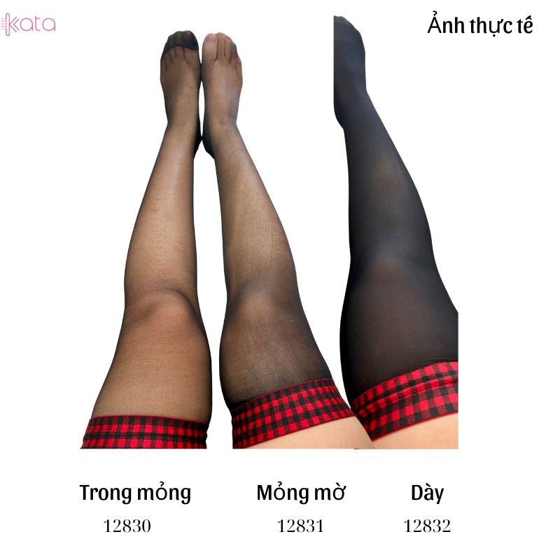 Tất lụa đen qua gối,vớ đùi định hình chân đẹp,che khuyết điểm 12828