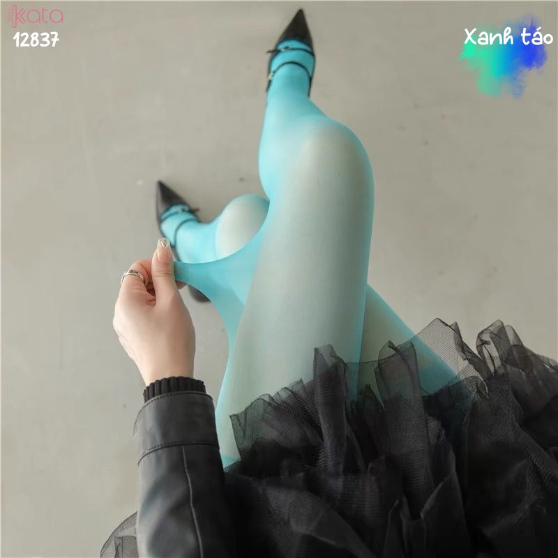 Quần tất siêu mỏng mùa hè,quần màu định hình chân đẹp 12837