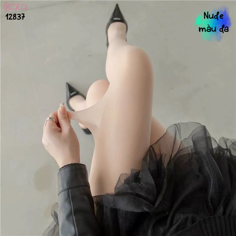 Quần tất siêu mỏng mùa hè,quần màu định hình chân đẹp 12837