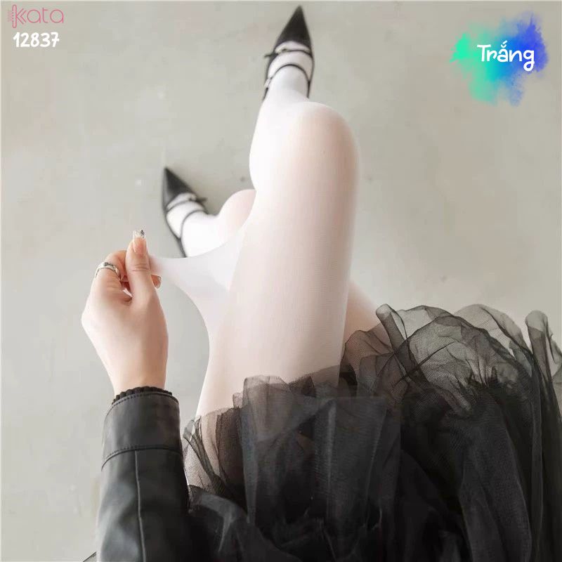 Quần tất siêu mỏng mùa hè,quần màu định hình chân đẹp 12837