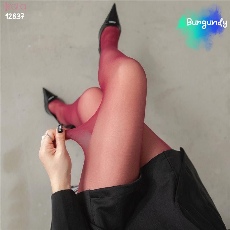 Quần tất siêu mỏng mùa hè,quần màu định hình chân đẹp 12837