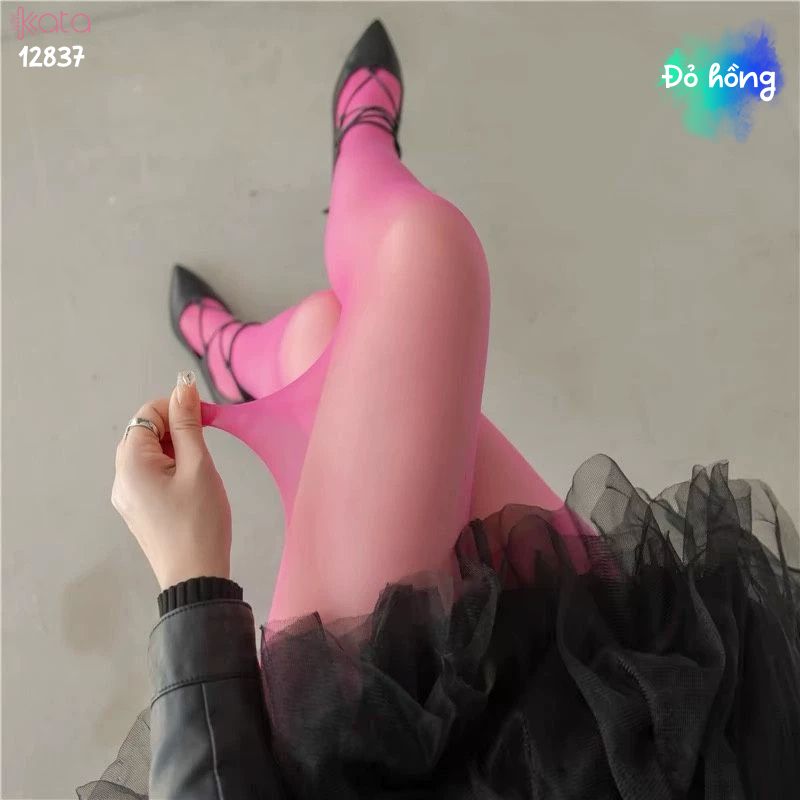 Quần tất siêu mỏng mùa hè,quần màu định hình chân đẹp 12837