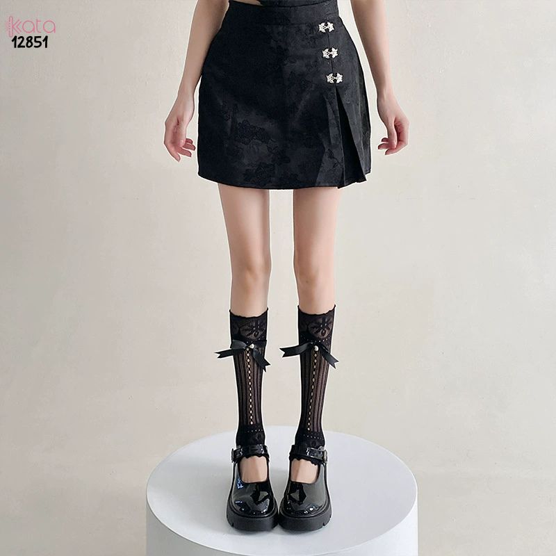 Ống tất ren lolita phong phong cách công chúa,ống tay nơ thời trang nữ 12851