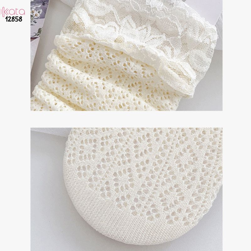 Tất ren lolita girly,vớ bắp chân mỏng mùa hè phong cách Nhật Bản nữ 12858
