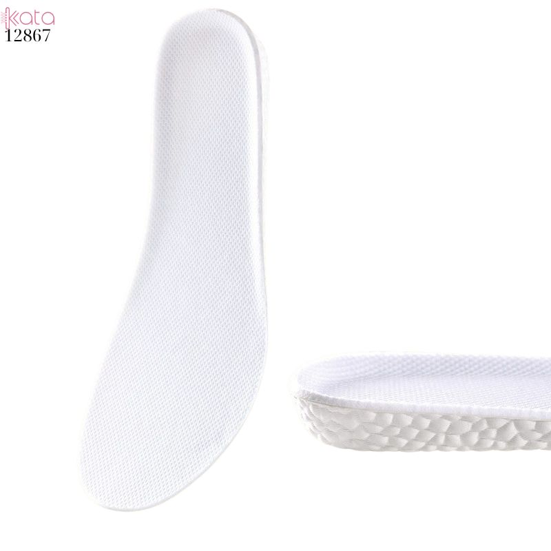 Đế lót giày tăng chiều cao,lót hấp thụ sốc đàn hồi ,thoáng khí thấm hút mồ hôi Nam Nữ 12867