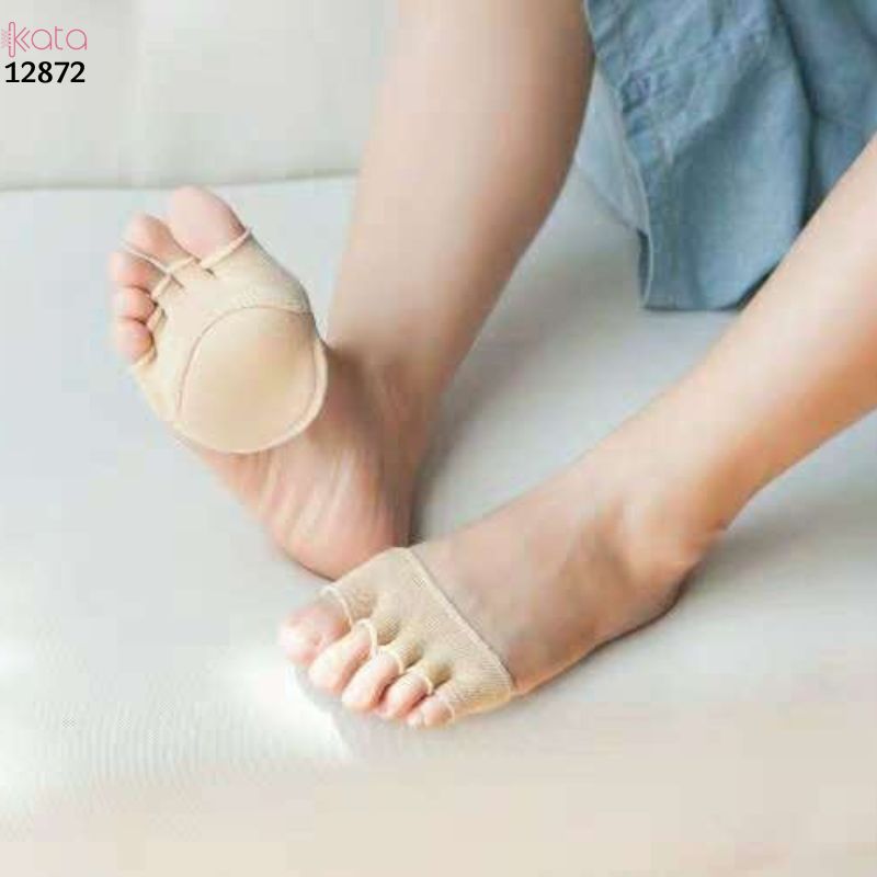 Tất nửa lòng chân,Vớ đi giày cao gót mùa hè vải cotton thấm hút mồ hôi 12872