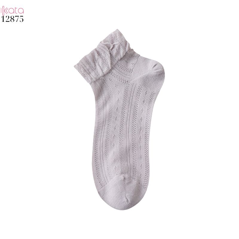 Tất trơn siêu mỏng Xuân Hè,mềm mại,chống trượt,chống tuột,thoáng khí 12875