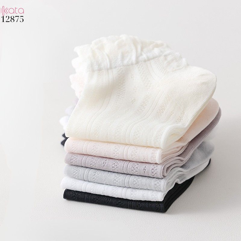 Tất trơn siêu mỏng Xuân Hè,mềm mại,chống trượt,chống tuột,thoáng khí 12875