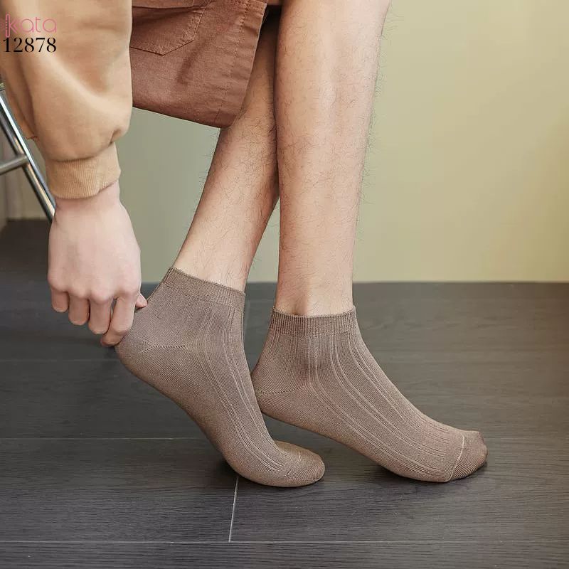 Tất nam sợi tre,vớ  thấm hút mồ hôi, chống mùi, chống ma sát 12878