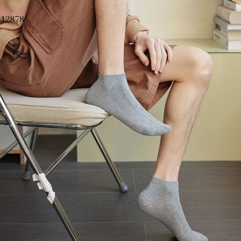 Tất nam sợi tre,vớ  thấm hút mồ hôi, chống mùi, chống ma sát 12878