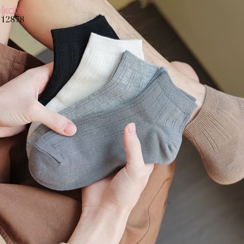 Tất nam sợi tre,vớ  thấm hút mồ hôi, chống mùi, chống ma sát 12878