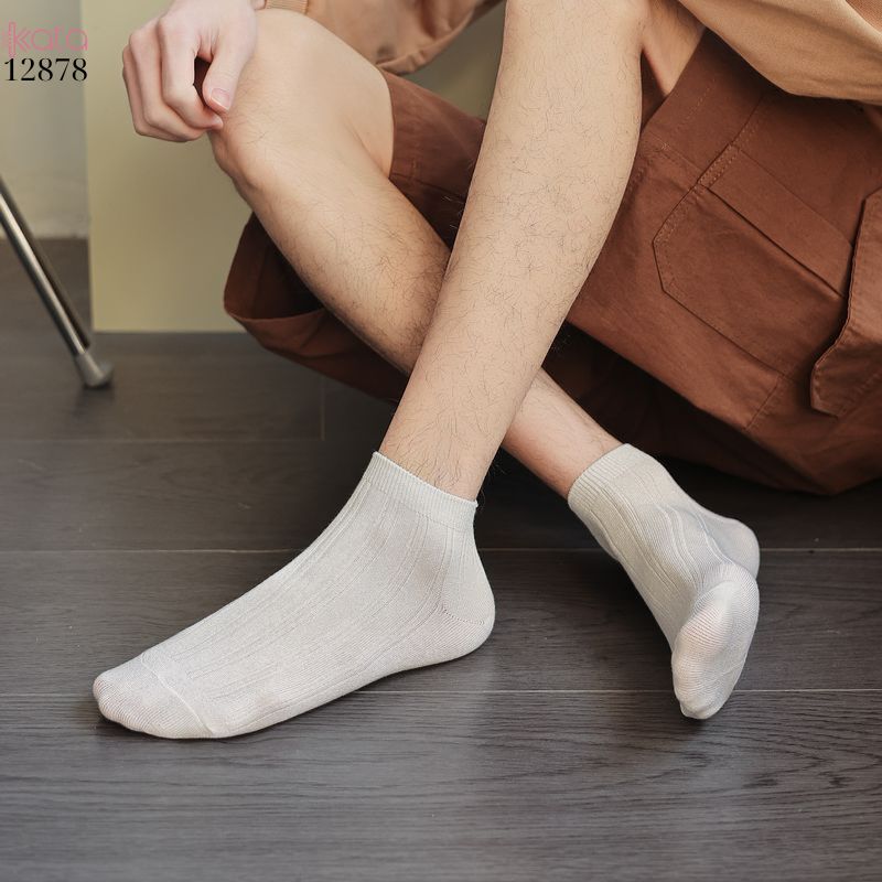 Tất nam sợi tre,vớ  thấm hút mồ hôi, chống mùi, chống ma sát 12878