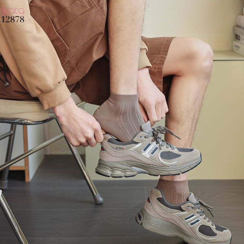 Tất nam sợi tre,vớ  thấm hút mồ hôi, chống mùi, chống ma sát 12878