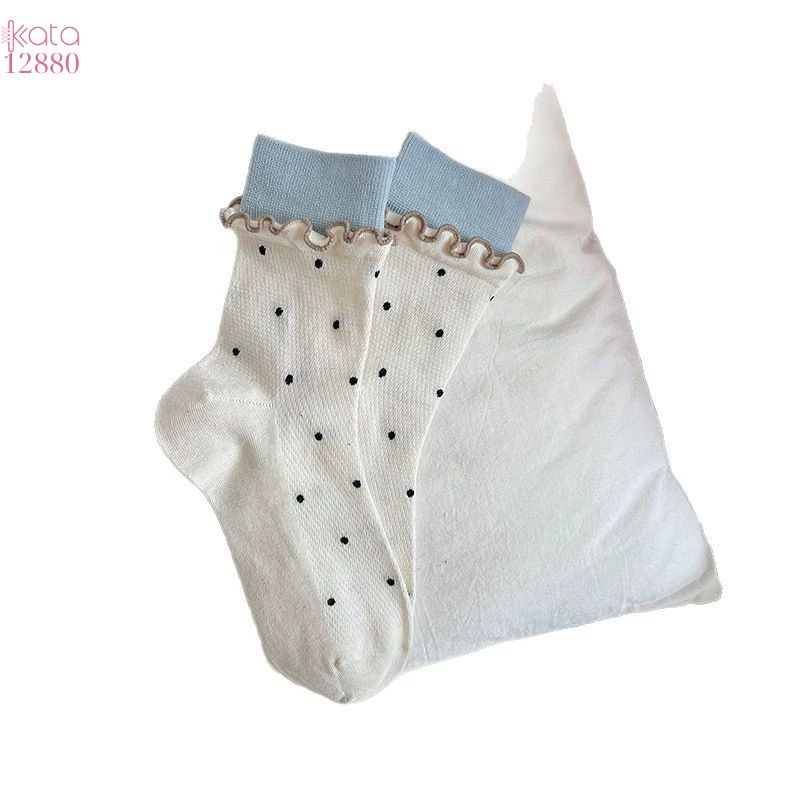 Tất thời trang ngọt ngào phong cách Hàn,vớ bông mềm mịn xuân hè 12880