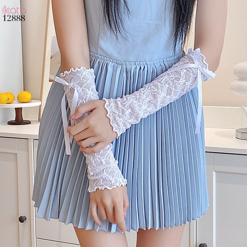 Ống tay lolita,ống chân ren thời trang Y2k Lolita Ballet Style 12889