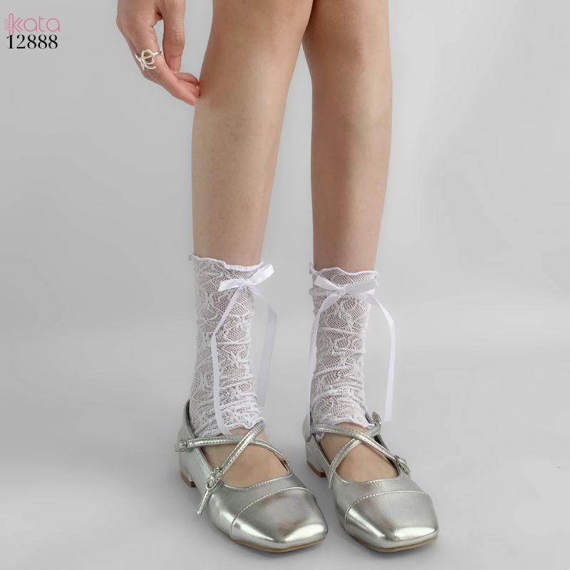Ống tay lolita,ống chân ren thời trang Y2k Lolita Ballet Style 12889