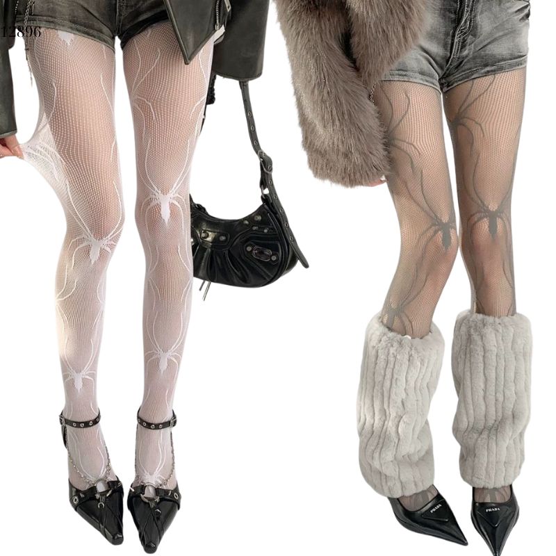 Quần tất lưới nhện lớn phong phách Halloween,Cutouts, Pantyhose,định hình chân đẹp 12896