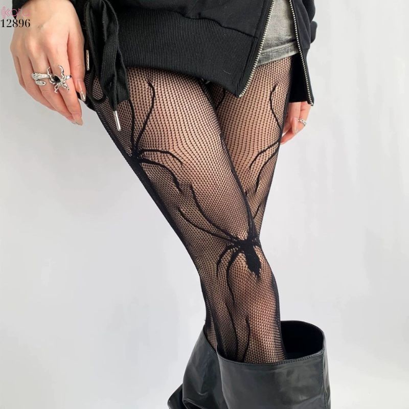Quần tất lưới nhện lớn phong phách Halloween,Cutouts, Pantyhose,định hình chân đẹp 12896