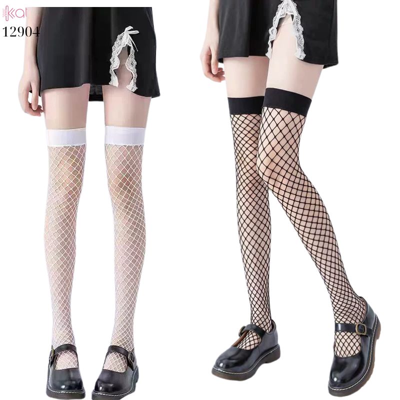 Tất lưới JK mỏng mùa hè,vớ nữ dài trên đầu gối 12904