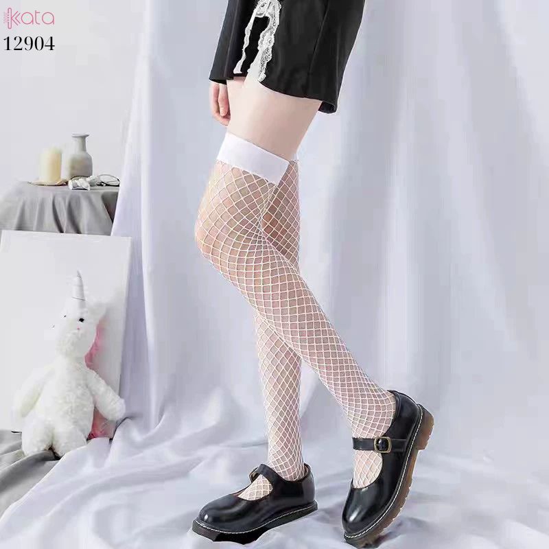 Tất lưới JK mỏng mùa hè,vớ nữ dài trên đầu gối 12904