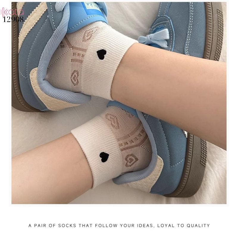 Tất cổ ngắn,vớ nữ mỏng mát mùa hè 12908