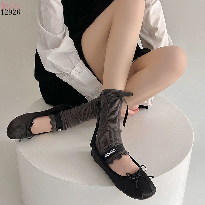 Ống tất nấm ren lolita,tất xuân hè phong cách Y2K 12926