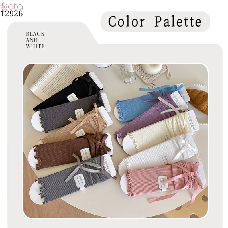 Ống tất nấm ren lolita,tất xuân hè phong cách Y2K 12926