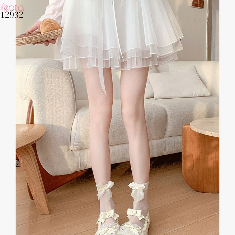 Tất trong suốt siêu mỏng lolita,vớ giữa bắp chân phong cách cổ tích xuân hè 12932