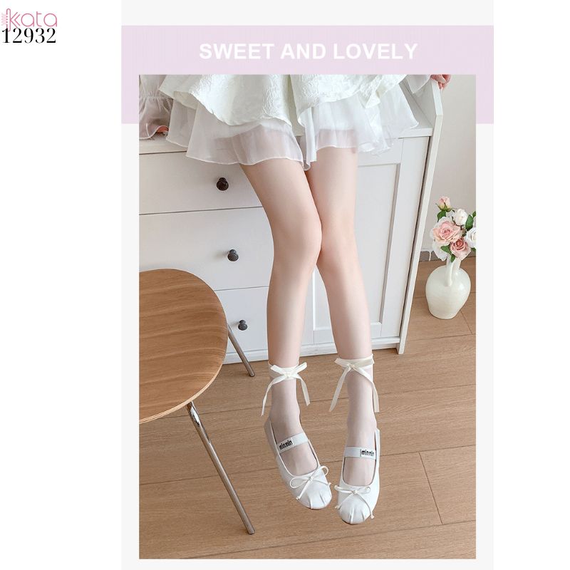 Tất trong suốt siêu mỏng lolita,vớ giữa bắp chân phong cách cổ tích xuân hè 12932