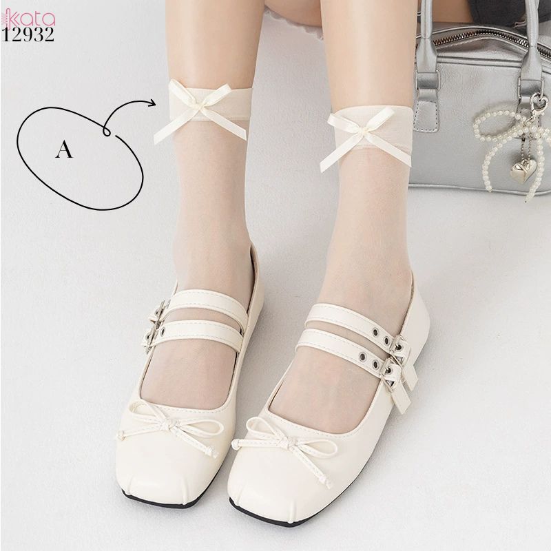 Tất trong suốt siêu mỏng lolita,vớ giữa bắp chân phong cách cổ tích xuân hè 12932