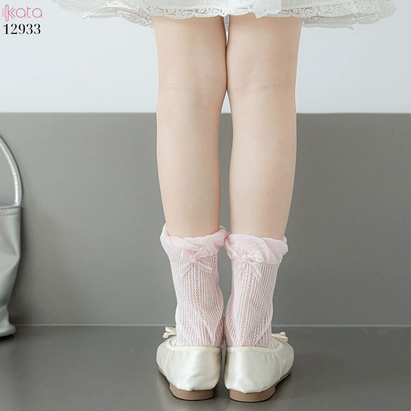 Tất ren mùa hè ngọt ngào Lolita,vớ nữ mỏng giữa bắp chân 12933